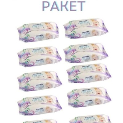 Islak Havlu Mendil Ekonomik Paket 10x72 Lı 10 Paket 720 Yaprak